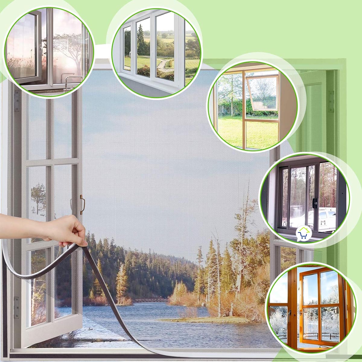 Miniatura 6 de Malla Antimosquito +  Pulseras X3 CFAT04